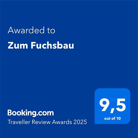 Zum Fuchsbau Apartment Hettstadt ภายนอก รูปภาพ